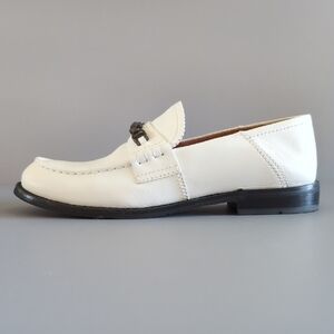 Coach White Loafers
